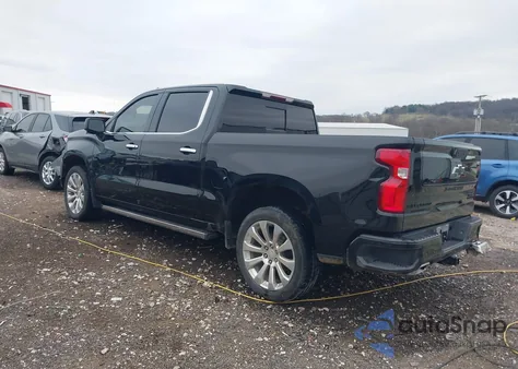 2021 Chevrolet Silverado 1500 4Wd Short Bed High Country из США, поврежденный, VIN 3GCUYHET2MG444932